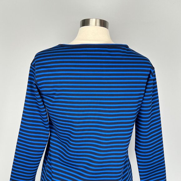 Draper James Womens Stripe Tulip Long Sleeve Mini Dress Blue size Small - Picture 8 of 11